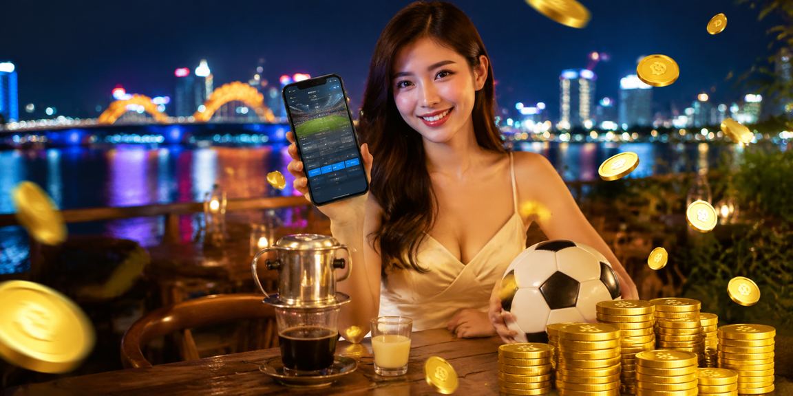 Người dùng Đà Nẵng theo dõi kèo bóng đá tại quán cà phê – 3dsblue thể thao